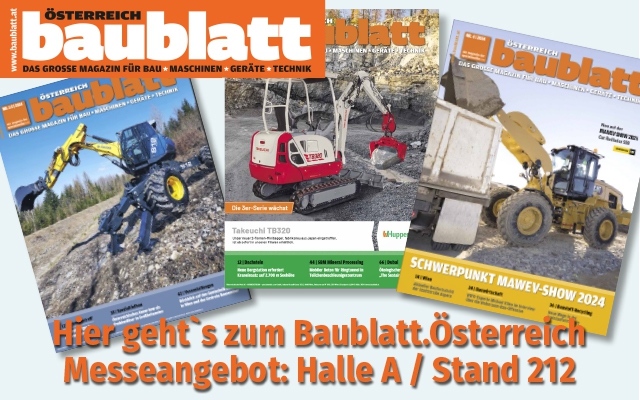 Das Baublatt.Österreich Messeangebot